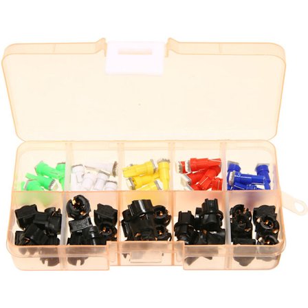 12V30PCS LED-pære til instrumentpanel for kjøretøy, yacht og båt