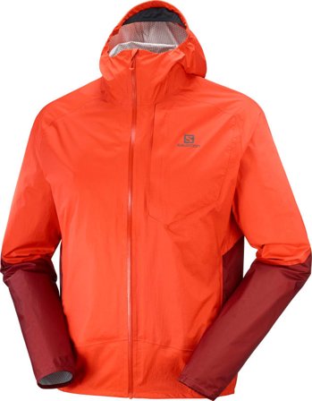 Salomon Men's Bonatti Waterproof Jacket Men shell jackets Red S