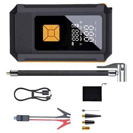 Højhastighedsdækpumpe 150PSI 12000mAh Genopladelig Power Backup Til Bilnødsituationer Og Udendørs Oppustelige Genstande