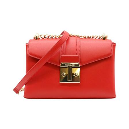 Trussardi, Shoulder minibag Czerwony, Kobieta, Rozmiar: ONE Size