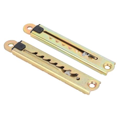 Justerbar Teleskopisk Hengsel Hodestøtte Høydejustering Møbelbeslag Tilbehør 7 Gir