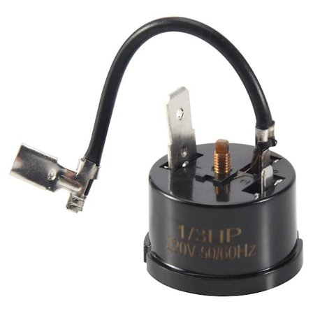 [CA] Kompressor Termisk Overbelastningsbeskyttelse til Hx1/3HP Køleskab Sort