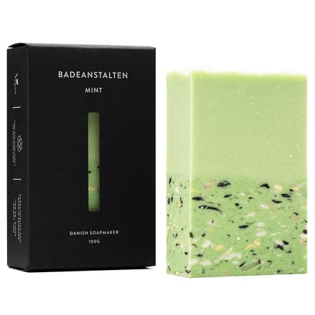 Badeanstalten Sæbe Mint 100 g, Skincare, Håndpleje, Håndsæbe