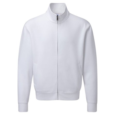 Russell Herr Authentic Full Zip Jacka XXL Vit