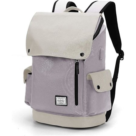 USB-tilkobling Laptop Ryggsekk Kvinner Menn Dagstursekk Skolesekk