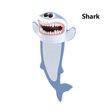 Bokmärken Tecknad djurstil bokmärken SHARK