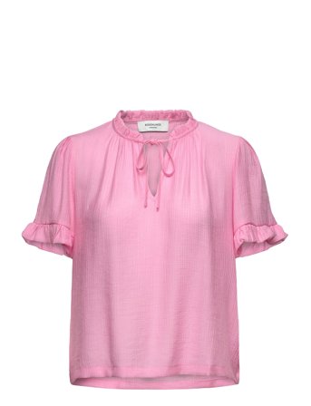 Rosemunde Rwroa Ss Regular Blouse - Pink - 36