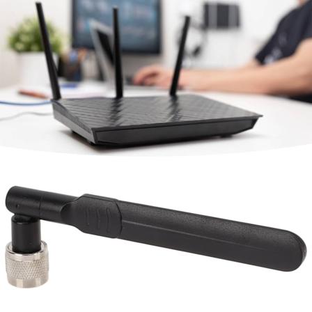 Dobbelt båndantenne 8dbi 2.4G 5G 5.8G Omnidirektionel Sort Hanantenne til Smart Home Signal Lys Trådløs Overvågning