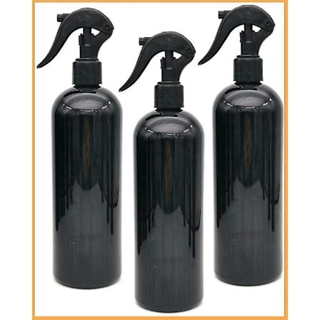 300ml Tomme Sprayflasker Mist Spray Sort Krøllet Hår Plante