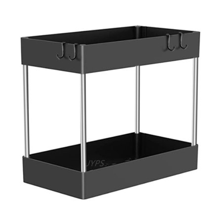 Under Sink Opbevaring Arrangør 2 Tier Skuffe Multipurpose Rack