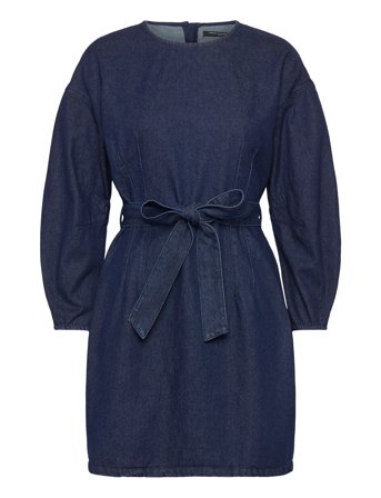 French Connection | Leighton Denim Banana Slv Dres | 34