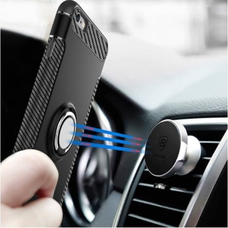 Iphone 7/8 fodral med Roterande ring