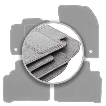 Grå bilmattor för: Ford Edge MK2 SUV (2014-)_MGF