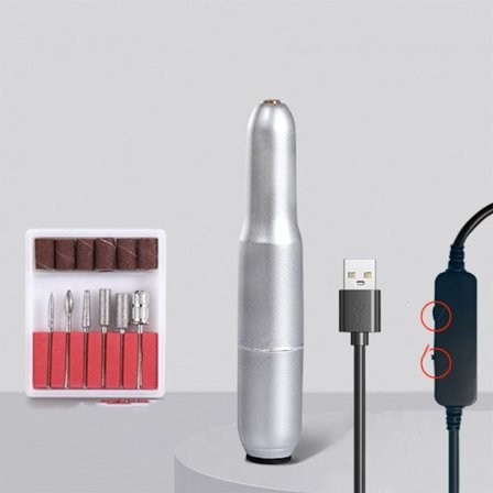 Spikerbormaskin manikyrverktøy 3 3