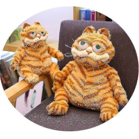 30cm Stygg Søt Fet Katt Garfield Katt Plysj Leke Morsom Uttrykk Katt Jente Bursdagsgave