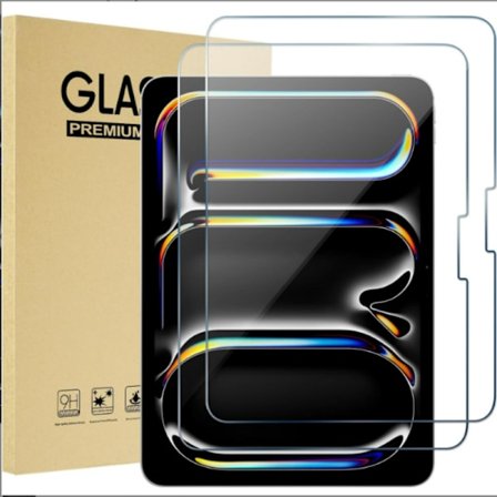 2.5D skärmskydd för iPad - härdat glas (2-pack) iPad Pro 10.5/Air3 (2019)