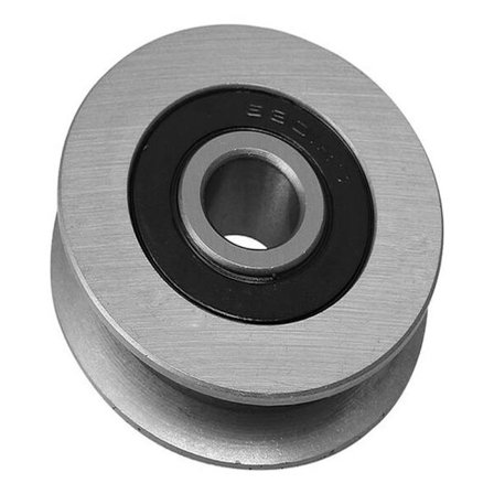 12 X 50 X 13 Mm Jernlager U-Formet Ståltrådsrep Hjulskiva Til 512 Kg Last Hjulskiva Træk Hjul Hjul Lager Hjul Til Industriel Udstyr