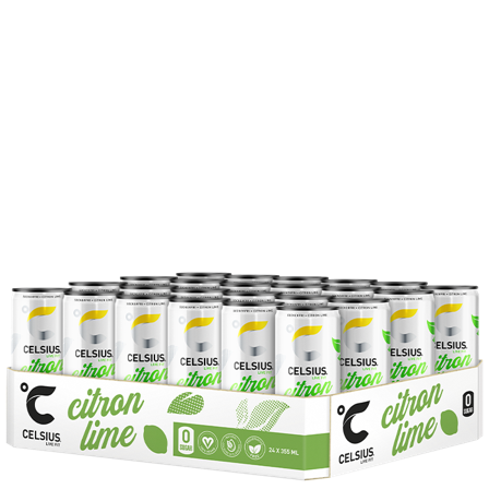 24 x Celsius, 355 ml, Citron Lime