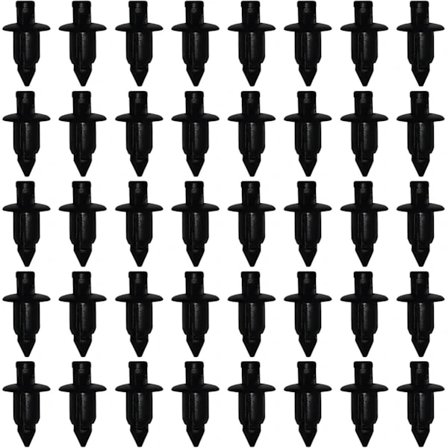 /EA/Plastiniitit, kiinnitysklemmarit ajoneuvoihin, 50 kpl Korikiinnitysklemmarit Yamaha/Suzuki/Kawasaki/Forza, muovikateklemmarit, 6 mm reikä