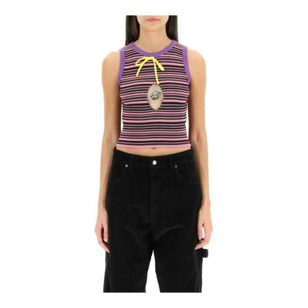 Cormio Sleeveless Tops Lilla, Dame