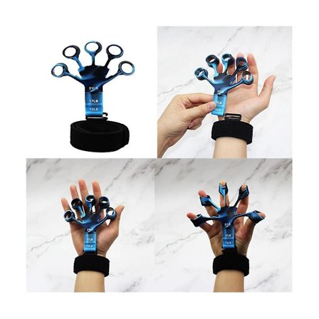 Finger Gripper Finger Exerciser Styrketrener Gjenopptrening Fysiske Verktøy Gitar Finger Fleksjon Ekst