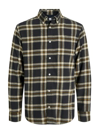 Jjeclassic Flannel Check Shirt Ls Sn Black Jack & J S