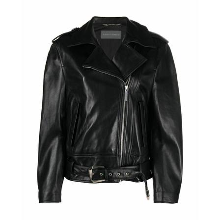 Alberta Ferretti Leather Jakke Sort, Dame