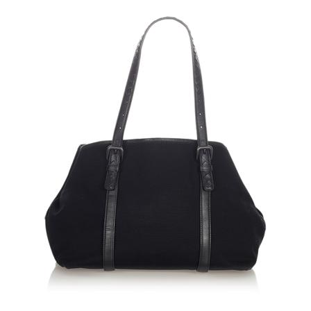Bottega Veneta Vintage, Pre-owned Shoulder Bag Zwart, Dames, Maat:ONE Size