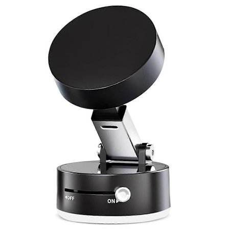 Foldbar Magnetisk Telefonholder med Vakuum Sugekop, Universel Bilholder Kompatibel med De Fleste Telefoner[GPA]