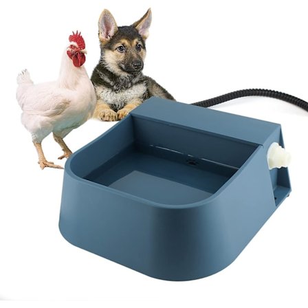 Opvarmet Automatisk Vandskål til Hunde Udendørs