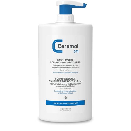 CERAMOL BASE LAVANTE SCHIUMOGENA VISO-CORPO311 400ml - Bagno e Doccia