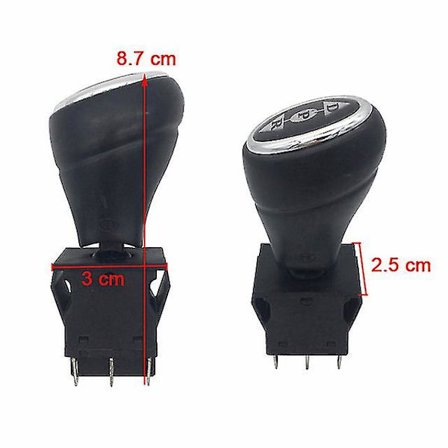 Lasten sähköauton putter-kytkin, eteenpäin pysäytys taakse joystick lapsen autoon, jalkapoljin kaasupoljin kytkin rc auton virtakytkin