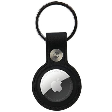 Audi AirTag-etui i syntetisk lær - svart