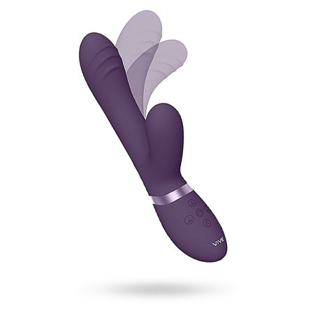 Vive: Tani - Finger Motion with Pulse-Wave Vibrator - Purple - Vuxen.dk - Favoritter til hende