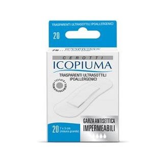 Cerotto Icopiuma Trasparente Grande 20 Pezzi