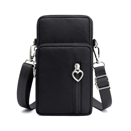 19cm Mobiltelefon Pung Tegnebog Crossbody Taske Fashion Sport Skuldertasker Armbåndstaske Telefon Etui Taske Til Kvinder Mænd Gaver DB