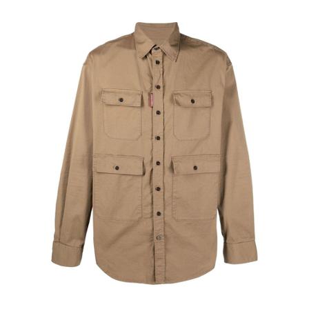 Dsquared2 flap pocket shirt inbo, Herre Skjorter
