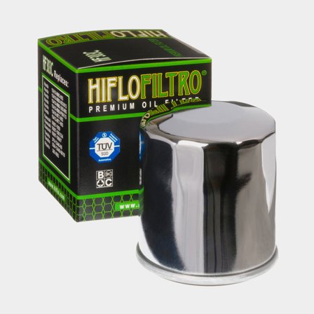 Oljefilter HiFlo HF303C, krom