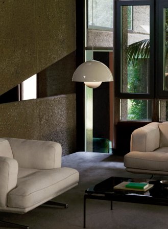 FLOWERPOT VP2 PENDEL. IVORY