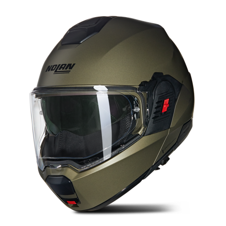 Åpningshjelm Nolan N120-1 Mattsvart XL