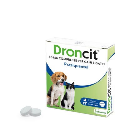 Droncit Cani Gatti 6 Compresse