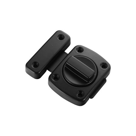 Svart dörrlås, Forrren innerdörrlås Litet kraftigt zink