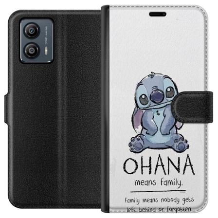Motorola Moto G53 Lompakkokotelo Stitch Ohana