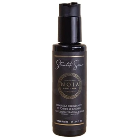 Hårserum - Ricinolja, vitlök och sesamextrakt - Stimuleringsintervall - NOÏA HÅR - 100 ml