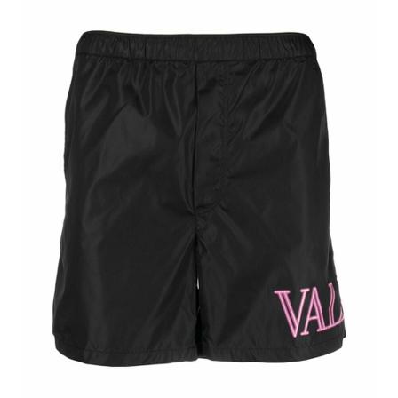 Valentino Shorts Sort, Herre Chino Shorts