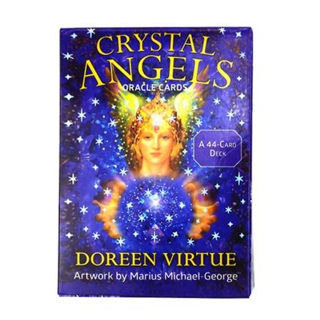 Krystalengle til Oracle-kort Engelsk kortstok Tarot Mystisk spådom Ca