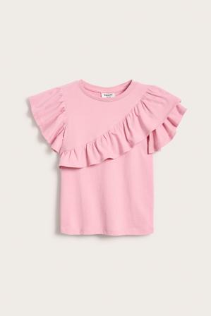 Topp med sommerfuglermer | Lyserosa | Barn | Kappahl