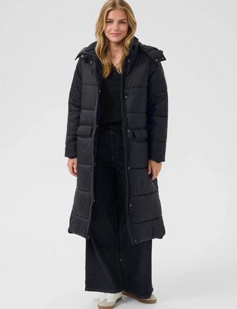 Cream Crgaiagro Long Jacket - Black - 36