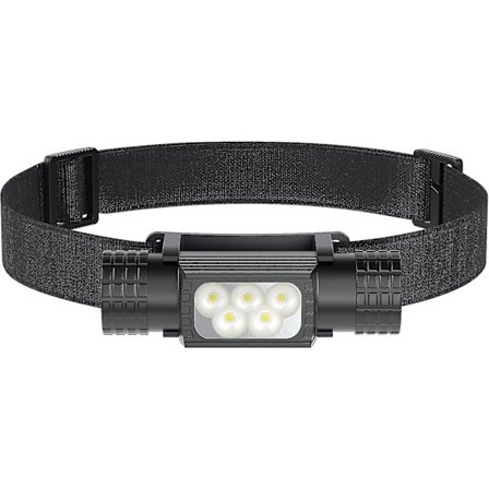 Hodelykt Ladbar For Voksne. 2000 Lumen Aluminium Kropp Hodelykt