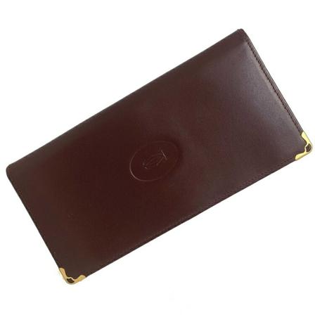 Cartier Vintage, Pre-owned Wallet Rood, Dames, Maat:ONE Size